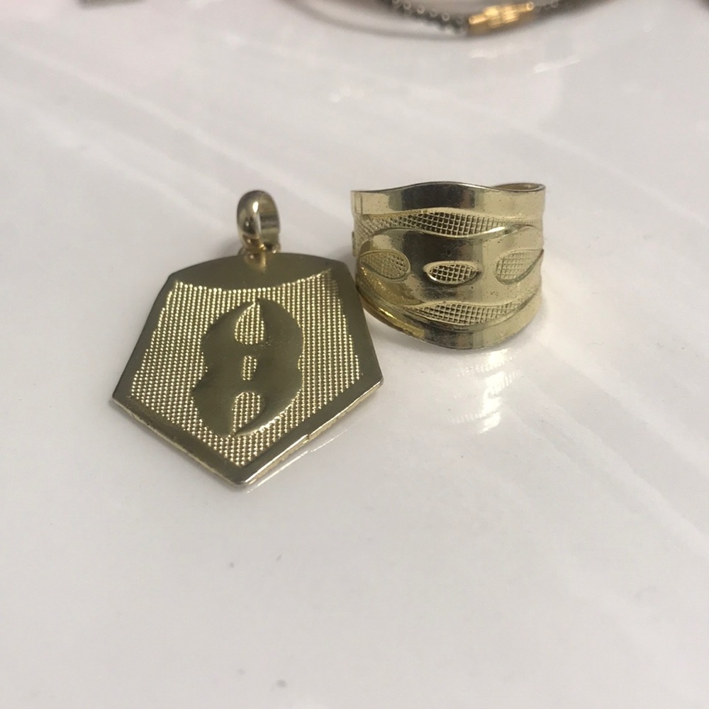 Pendant and ring